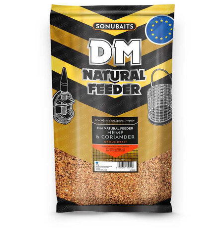Sonubaits - DM Natural Groundbait Feeder / 1kg - Sonubaits