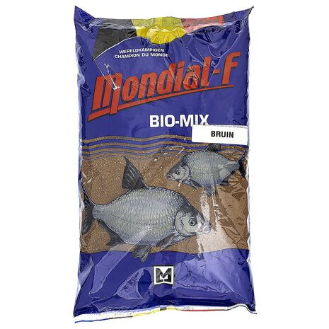 Mondial F - Groundbait Bio Mix Bruin / 2Kg  - Mondial F