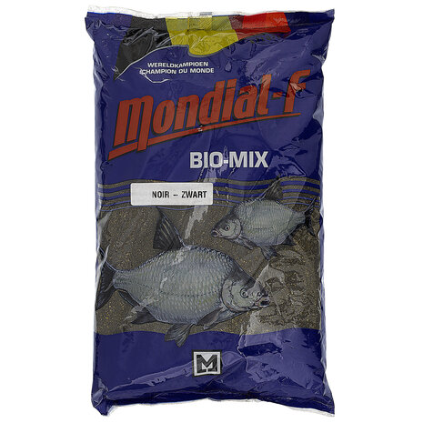 Mondial F - Groundbait Bio Mix Zwart / 2kg  - Mondial F