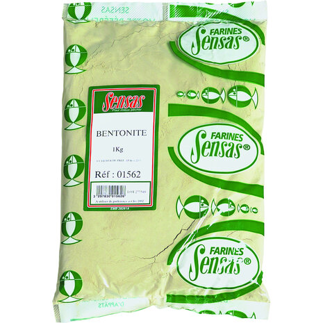 Sensas - Leem Bentonite / 1kg - Sensas