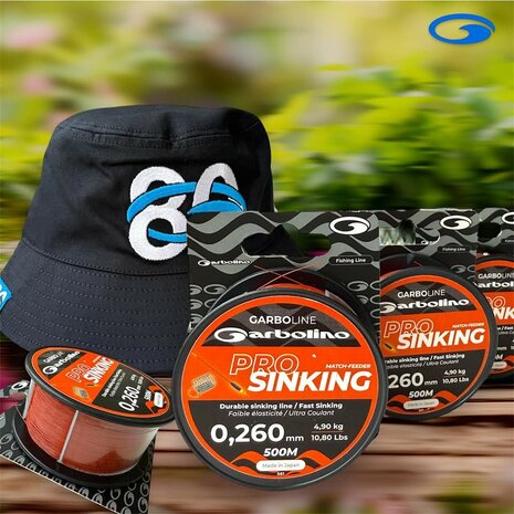 Garbolino - Lijn Nylon Pro Sinking Match-Feeder / 150m - Garbolino