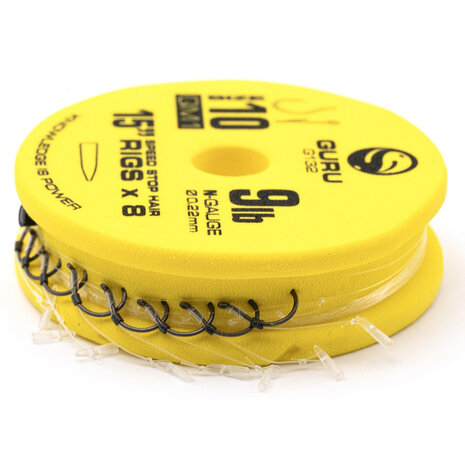 Guru - Onderlijn QM1 Speed Stop Rigs 15&quot; Barbless / 38cm - Guru
