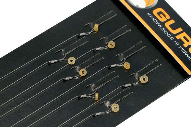 Guru - Onderlijn Super LWG Bait Band Rigs 6&quot; Barbless / 15cm - Guru