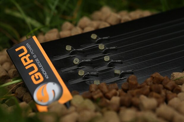 Guru - Onderlijn Super LWG Bait Band Rigs 6&quot; Barbless / 15cm - Guru
