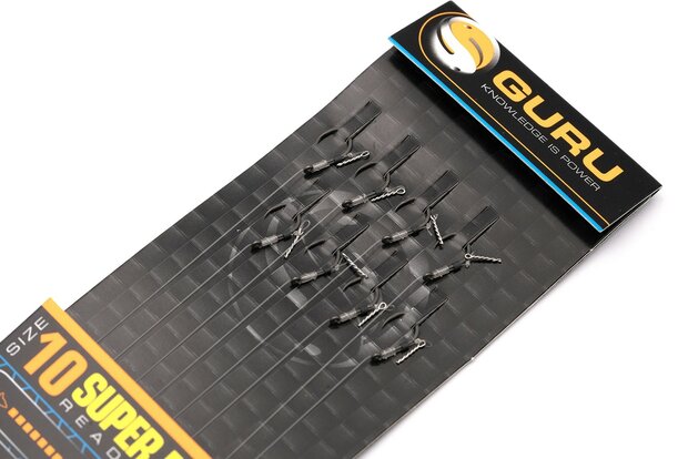 Guru - Guru - Onderlijn Super MWG Bayonet Hair Rigs 4&quot; Barbless / 10cm - Guru