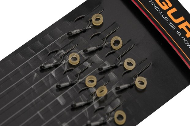 Guru - Guru - Onderlijn SMWG Bait Bands Rigs 4&quot; Barbless / 10cm - Guru