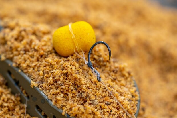 Guru - Onderlijn QM1 Bait Bands Hair Rigs 4&quot; Barbless / 10cm - Guru
