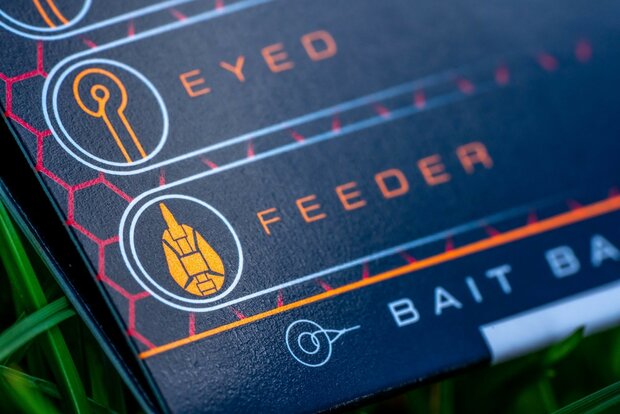 Guru - Onderlijn QM1 Bait Bands Hair Rigs 4&quot; Barbless / 10cm - Guru