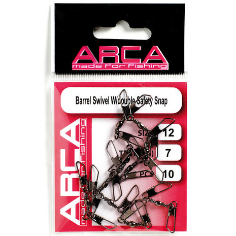 Arca - Barrel Swivel With Double Safety Snap / N&deg;12 - Arca
