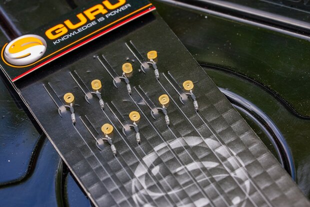 Guru - Onderlijn Super MWG Banded Ready Rigs 6&quot; Barbless / 15cm - Guru
