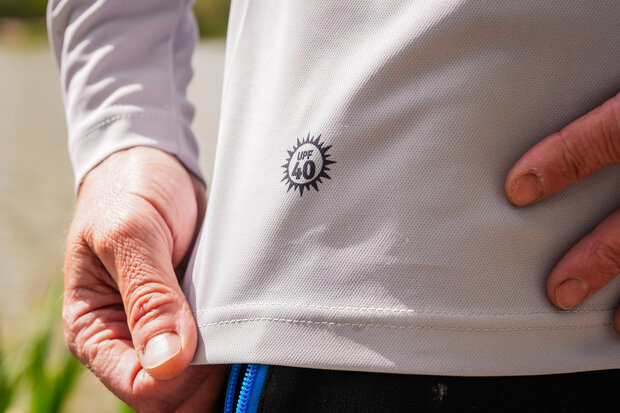 Preston - Grey Performance Sun Shirt UPF-40 - Preston