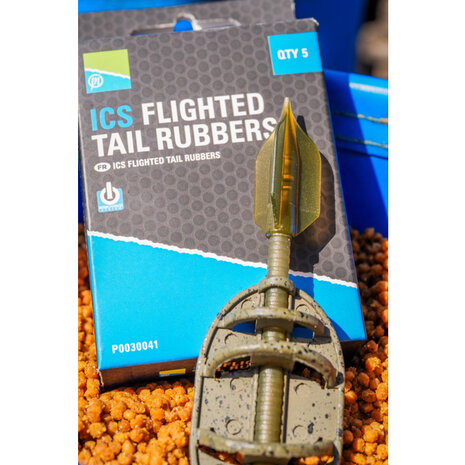 Preston - Ics Flighted Tail Rubbers - Preston