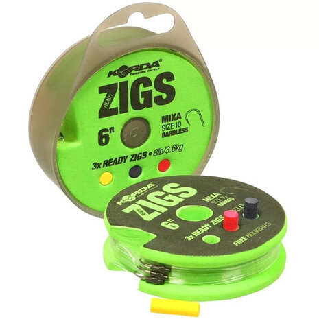 Korda - Rig Zigs Mixa Barbed Size 10 - Korda