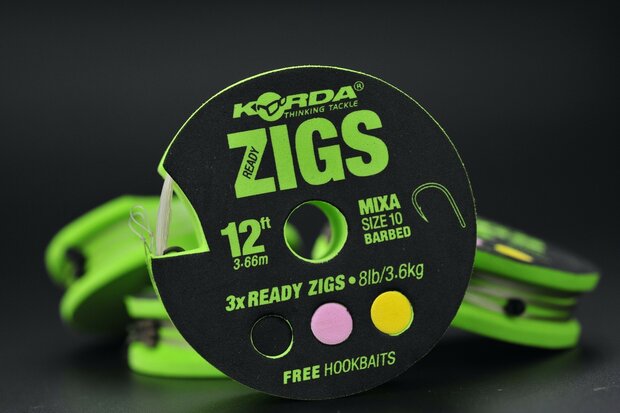 Korda - Rig Zigs Mixa Barbed Size 10 - Korda