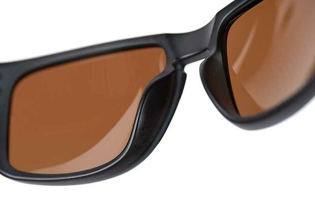 Fox Rage - Transparent Black Brown Lens Mirror Blue Eyewear - Fox Rage