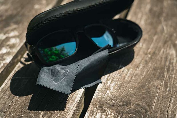 Fox Rage - Transparent Black Brown Lens Mirror Blue Eyewear - Fox Rage
