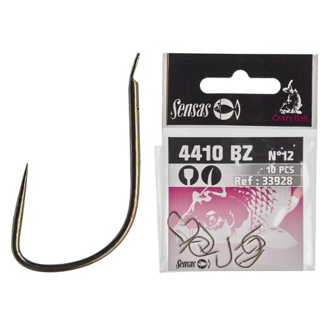 Sensas - Haken Crazy Bait 4410 BN Barbless - Sensas