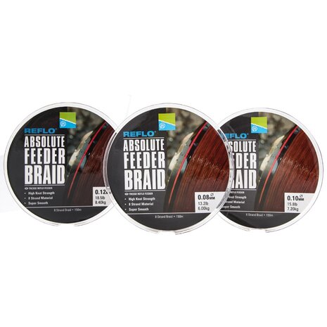 Preston - Fil tress&eacute; Absolute Feeder Braid - Preston
