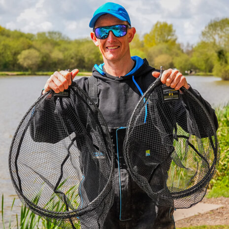 Preston - Schepnet Carbon F1 Latex Landing Net 18&quot; - Preston