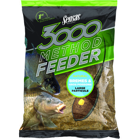 Sensas - Groundbait 3000  Method Feeder Brasem / 1Kg - Sensas