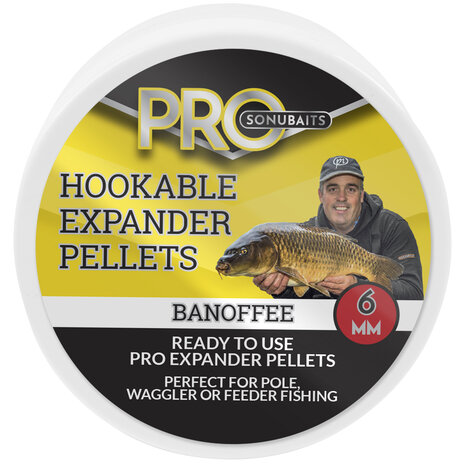 Sonubaits - Hookable Expander Pellets Banoffee - Sonubaits