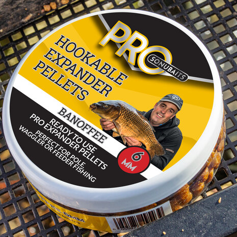 Sonubaits - Hookable Expander Pellets Banoffee - Sonubaits