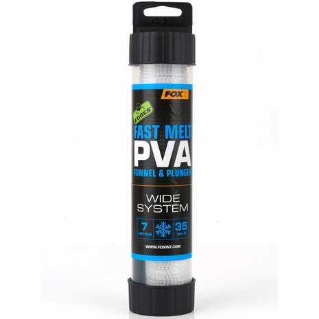 Fox Carp - Edges PVA Mesh System Fast Melt Wide 35mm / 7m -  Fox Carp