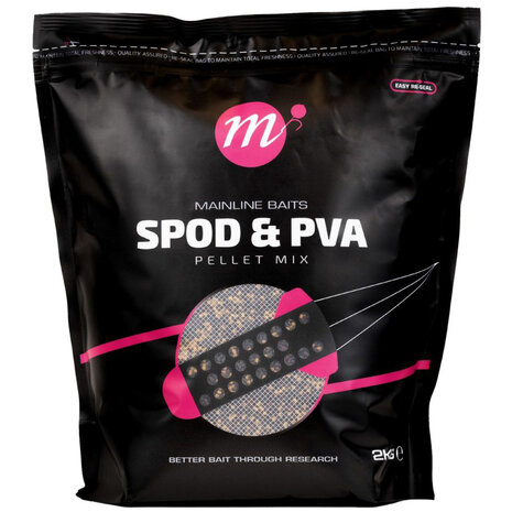 Mainline - Spod &amp; PVA Pellet Mix / 2 kg - Mainline