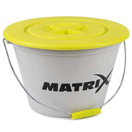  Matrix - 17L Groundbait Bucket &amp; Lid - Matrix