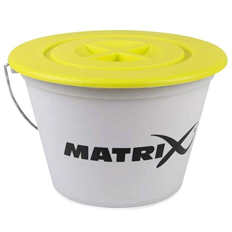  Matrix - 17L Groundbait Bucket &amp; Lid - Matrix