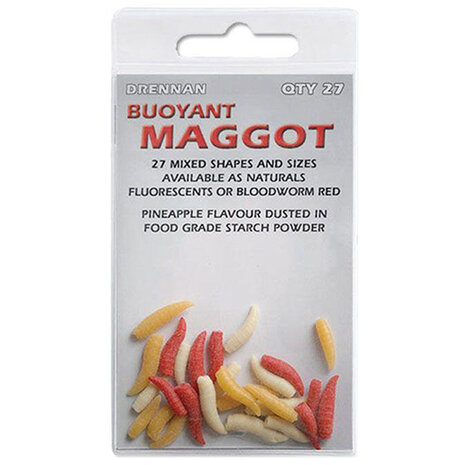Drennan - Kunstaas Buoyant Maggot Naturals - Drennan