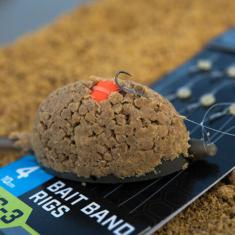 Matrix - Onderlijn MXC-3 / 10cm / 4&quot; Bait Band Rigs - Matrix