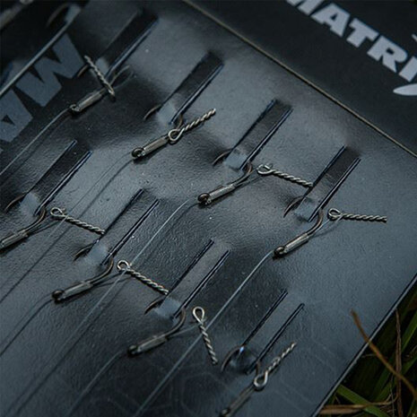 Matrix - Onderlijn MXC-4 / 10cm / X-Strong Boilie Pin Rigs Barbless - Matrix