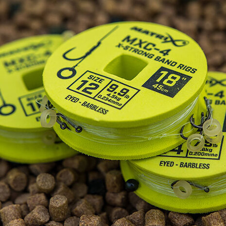 Matrix - Onderlijn MXC-4 18&quot; X-Strong Bait Bands Rigs / 45cm - Matrix