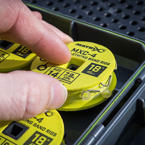 Matrix - Onderlijn MXC-4 18&quot; X-Strong Bait Bands Rigs / 45cm - Matrix
