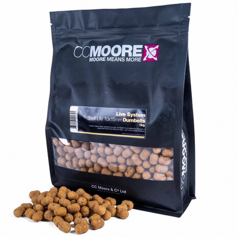 CC Moore - Boilies Live System Dumbells 15x18mm / 1kg - CC Moore