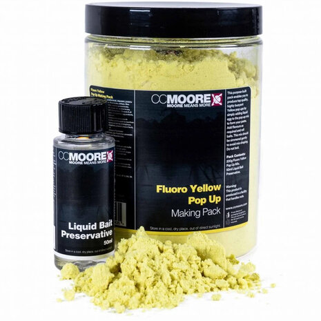 CC Moore - Fluoro Yellow Pop-up Making Pack - CC Moore