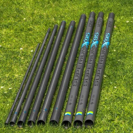 Preston - Vaste hengel Superium X95 Pole / 16.00m - Preston