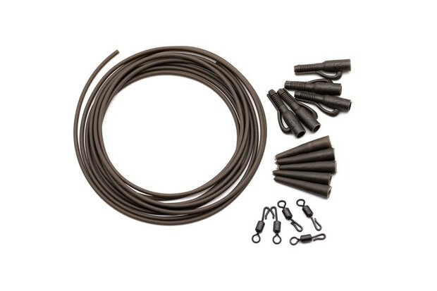 Korda - Basix Lead Clip Action Pack / Camo Green - Korda