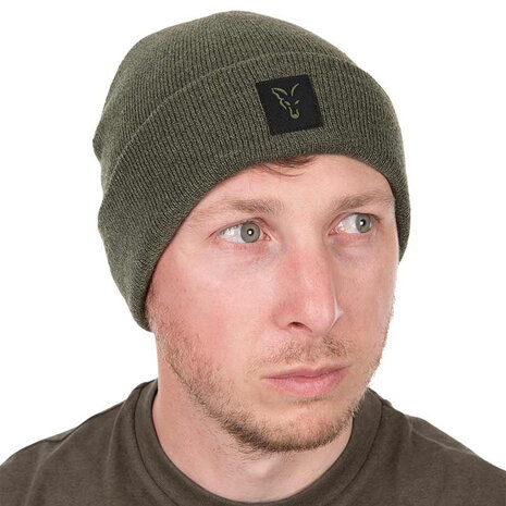 Fox Carp - Collection Beanie Green/Black - Fox Carp