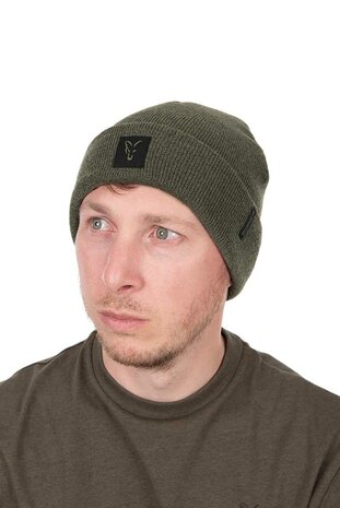 Fox Carp - Collection Beanie Green/Black - Fox Carp