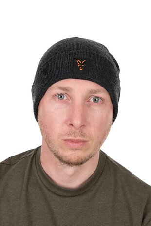 Fox Carp - Collection Beanie GBlack/Orange - Fox Carp