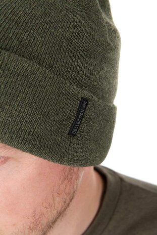 Fox Carp -  Collection Bobble Hat Green/Black - Fox Carp