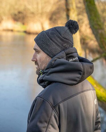 Matrix - Grey Sherpa Bobble Hat - Matrix