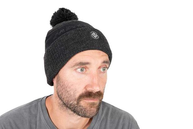 Matrix - Grey Sherpa Bobble Hat - Matrix