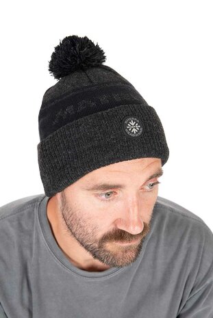 Matrix - Grey Sherpa Bobble Hat - Matrix