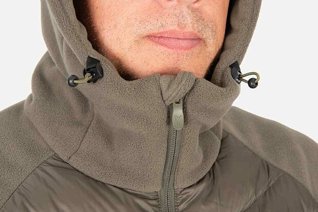 Fox Carp - Explorer Fleece Hooded Jacket Olive - Fox Carp
