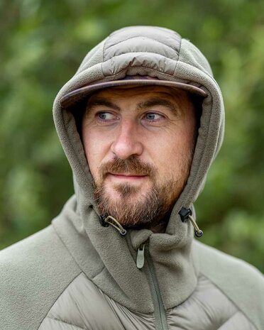Fox Carp - Explorer Fleece Hooded Jacket Olive - Fox Carp
