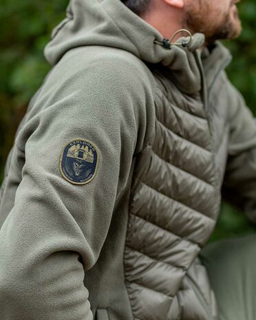 Fox Carp - Explorer Fleece Hooded Jacket Olive - Fox Carp