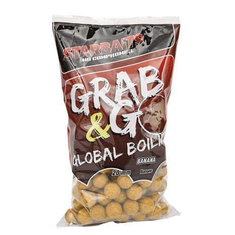Boilies G&amp;G Global Banana / 800gr - Starbaits